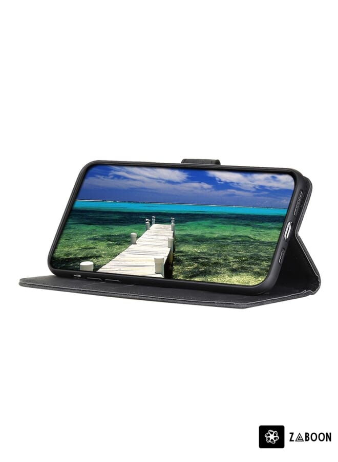 Zaboon Protective Case For vivo iQOO Neo6 / Neo6 SE / T2 5G KHAZNEH Retro Texture Flip Leather - Image 5