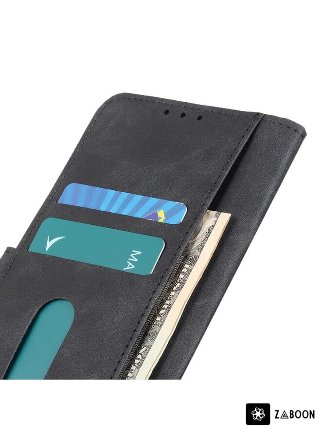 Zaboon Protective Case For vivo iQOO Neo6 / Neo6 SE / T2 5G KHAZNEH Retro Texture Flip Leather - Image 4