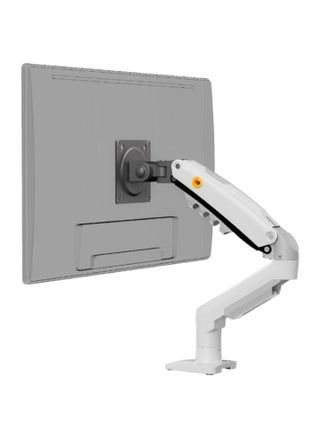 NB ERGONOMIC Universal Monitor Stand Single Arm Swivel Monitor Stand with Gas Spring Arm for 17-30 Inch (2K-9K) Computer Monitors F80-XE White - pzsku/Z43D16D33F6A931F5151BZ/45/1746610138/58af2379-7de6-4889-99d8-e9501c685320
