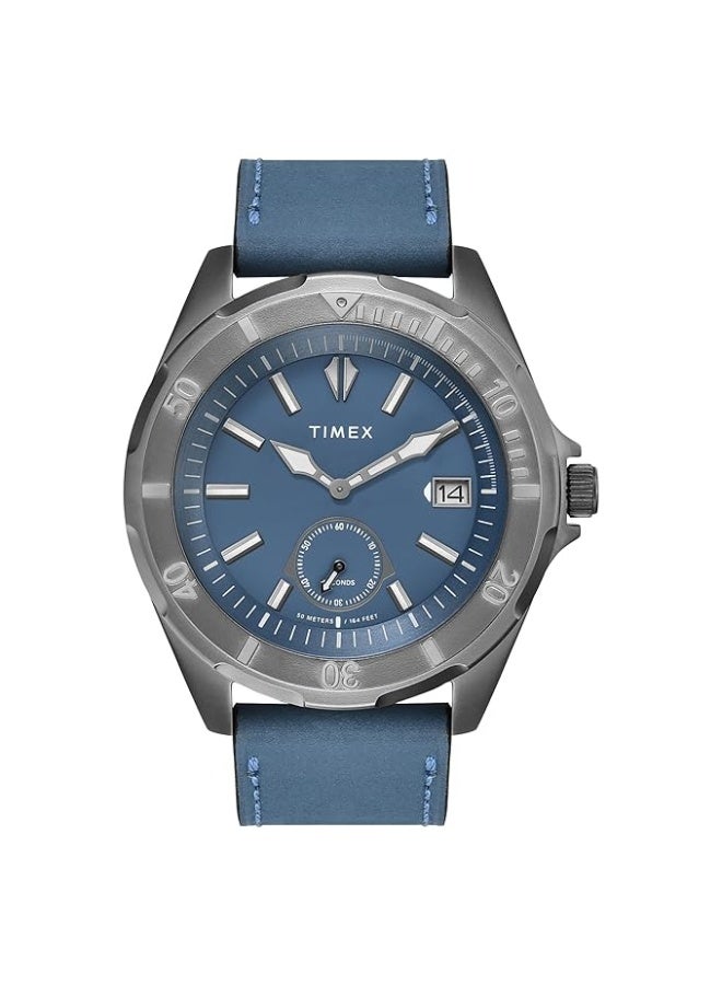TIMEX Analog Watch for Man with Round Dial & Water Resistant Men's Wrist Watches - Image 1