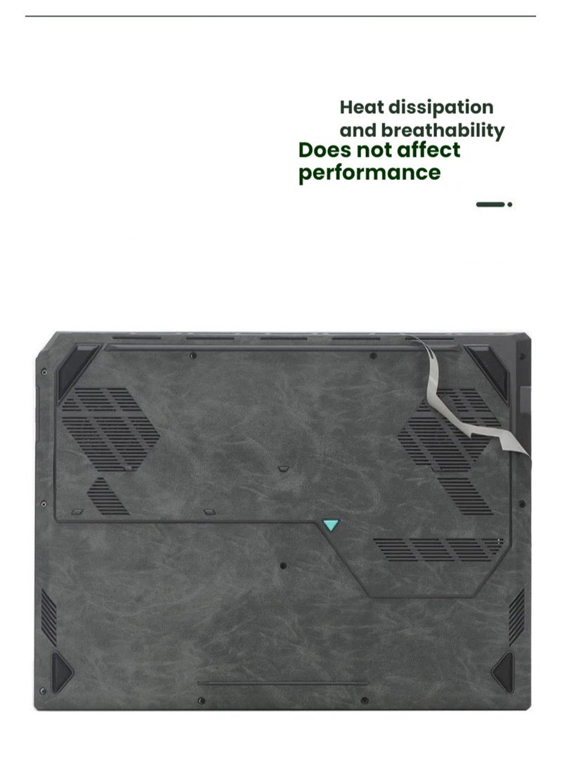 general Laptop Sticker Sleeve for ASUS TUF Gaming A16 Laptop Scratch Resistant Sticker 3-Sided Laptop Film Laptop Film - Image 4