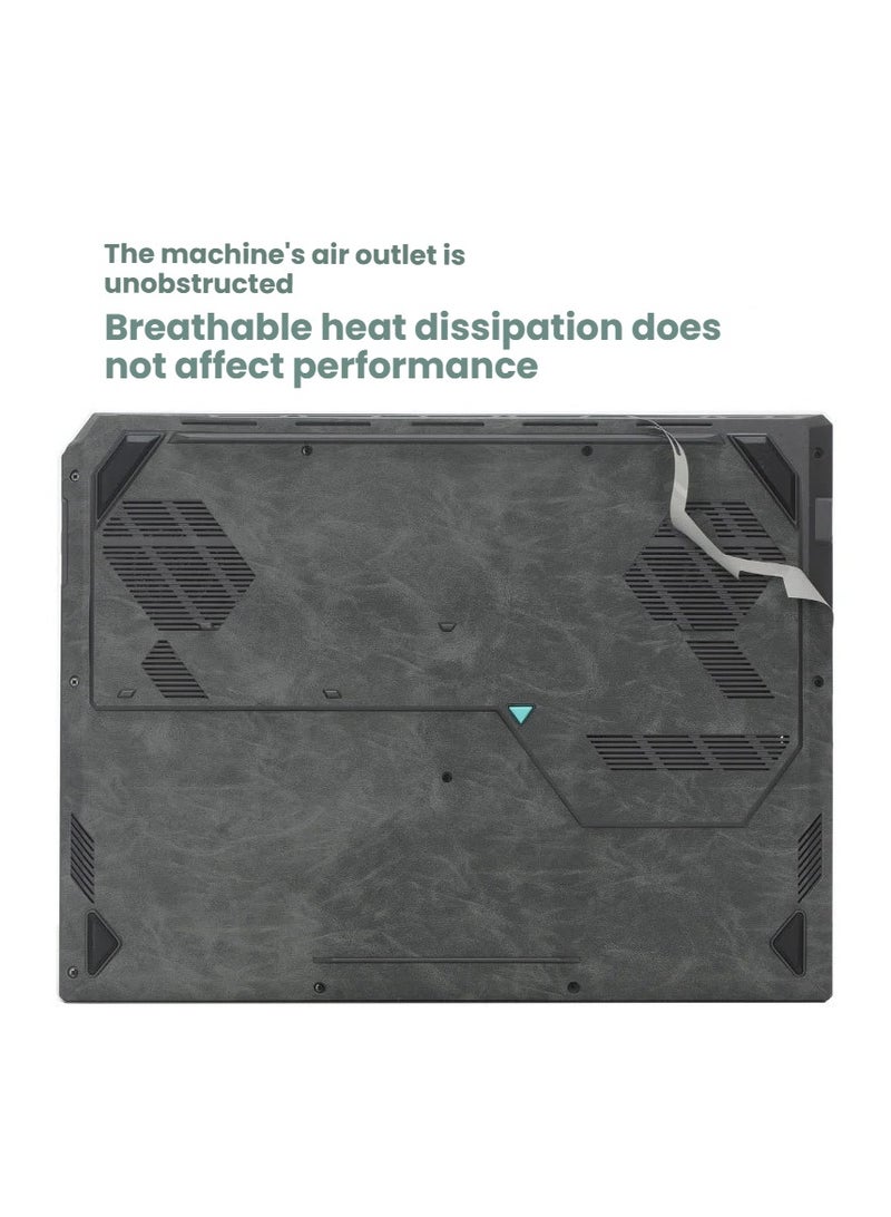 general Laptop Sticker Sleeve for ASUS TUF Gaming A16 Laptop Scratch Resistant Sticker 3-Sided Laptop Film Laptop Film - Image 2