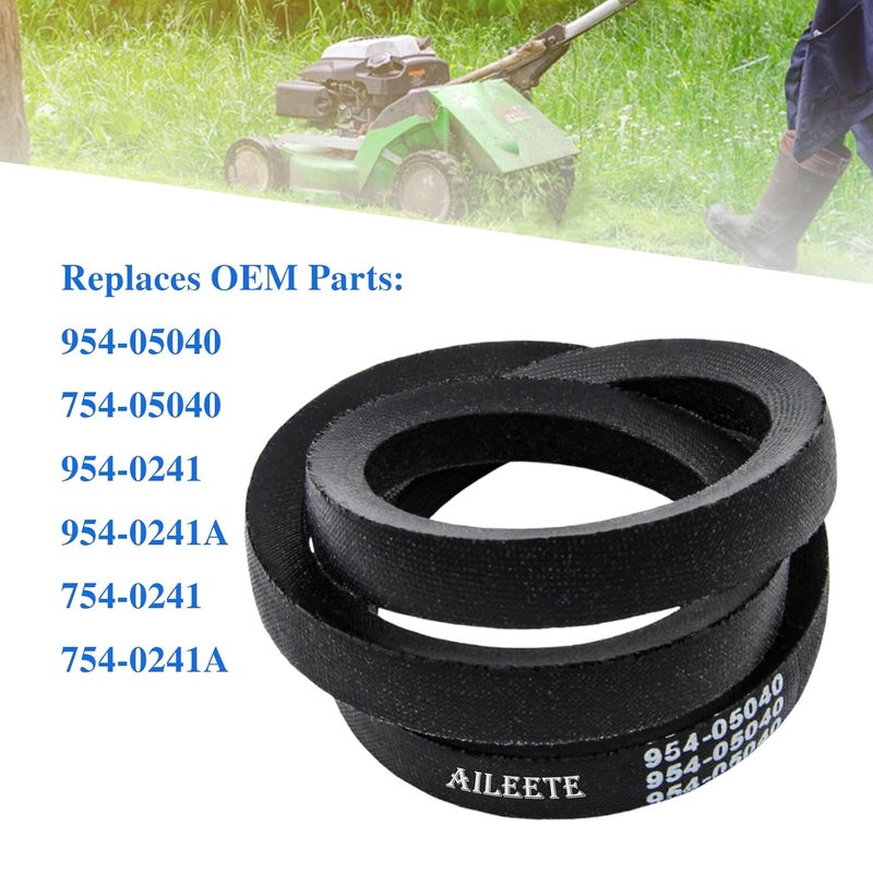 AILEETE 954-05040 Upper Drive Belt 5/8" x 35-1/4" for Lawn Tractors & Riding Mowers - Image 3
