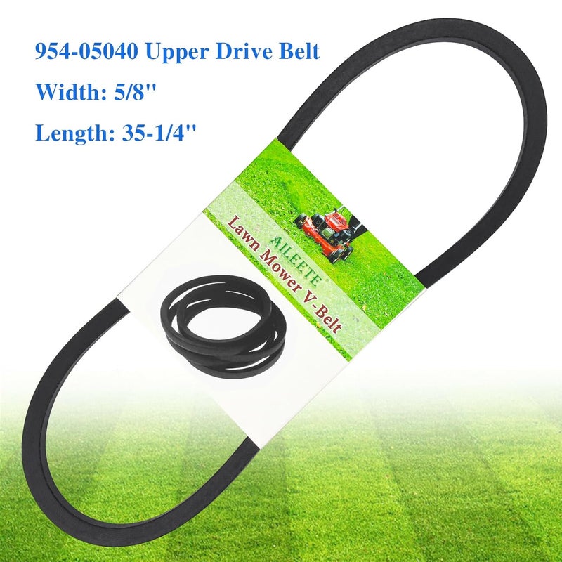 AILEETE 954-05040 Upper Drive Belt 5/8" x 35-1/4" for Lawn Tractors & Riding Mowers - Image 2