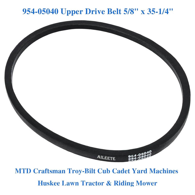 AILEETE 954-05040 Upper Drive Belt 5/8" x 35-1/4" for Lawn Tractors & Riding Mowers - Image 4