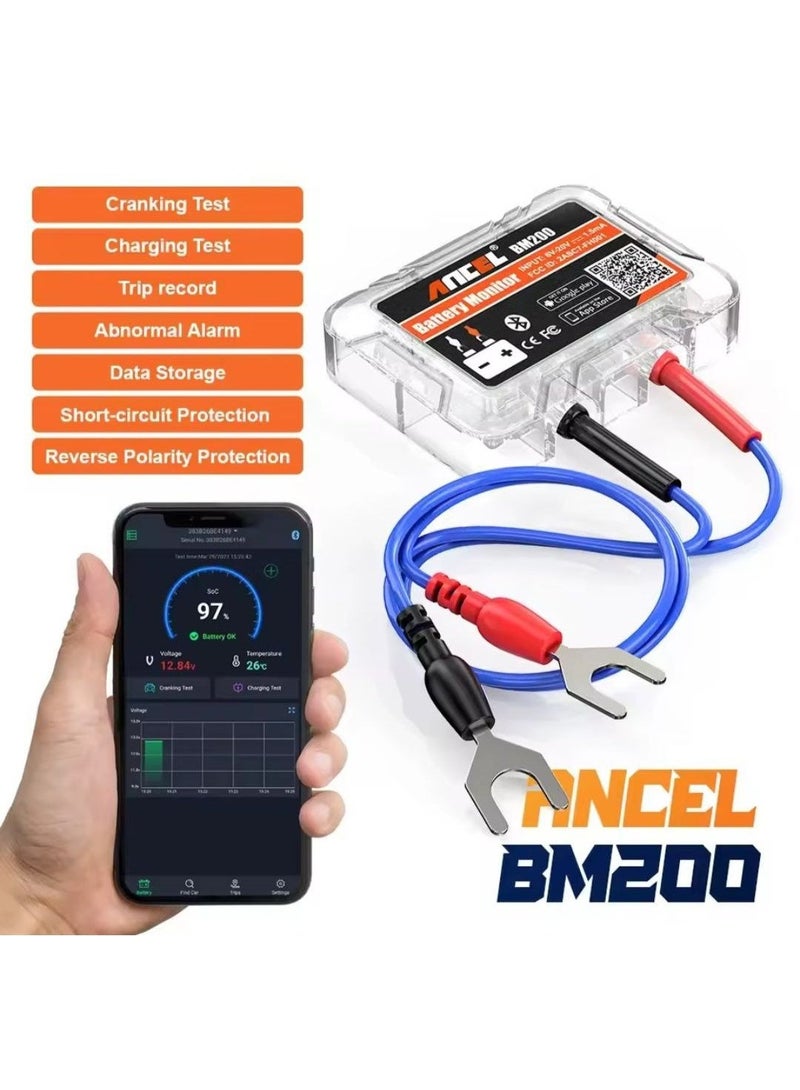 Ancel Wireless online battery life monitor for instant monitoring of battery power and voltage in car, home, and solar batteries. - Image 2