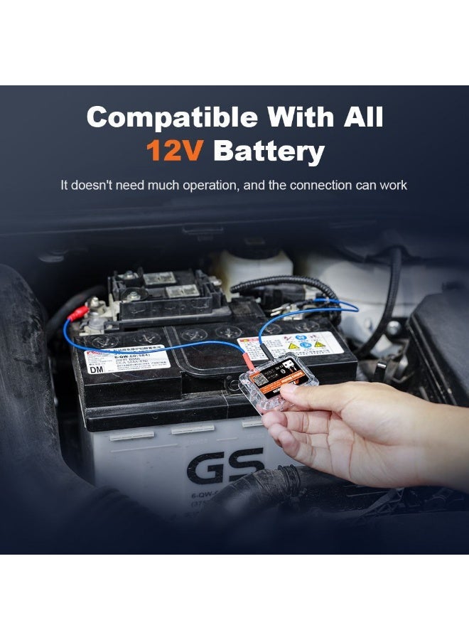 Ancel Wireless online battery life monitor for instant monitoring of battery power and voltage in car, home, and solar batteries. - Image 3