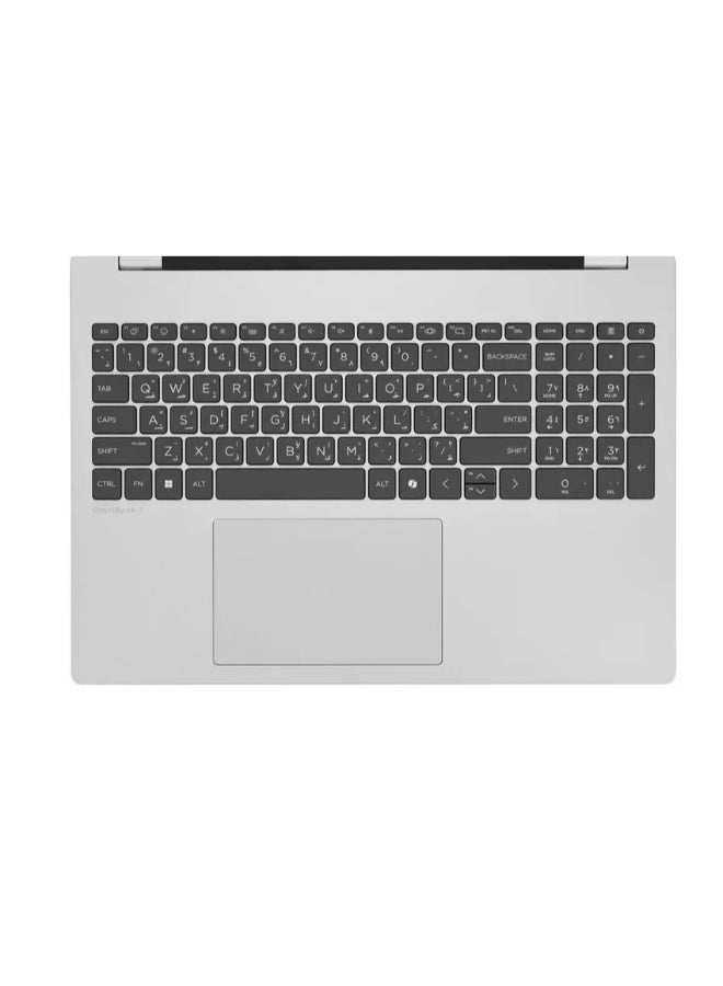 HP لابتوب أومني بوك 7 16-az0001nx بشاشة 16 بوصة 2K (1920x1200) بتردد 120 هرتز، مع معالج إنتل كور 5-210H / 16 جيجابايت رام DDR5 / 512 جيجابايت SSD / رسومات إنتل / ويندوز 11 - Image 5