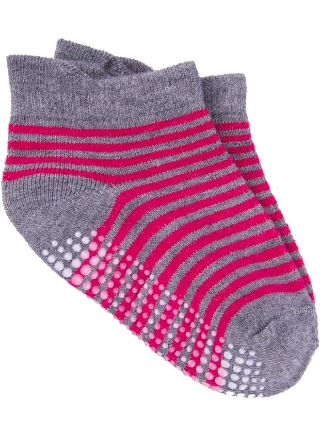 Duufin Duufin 16 Pairs Toddler Grip Socks Toddler Ankle Socks with Gripper Kids Socks - Image 2
