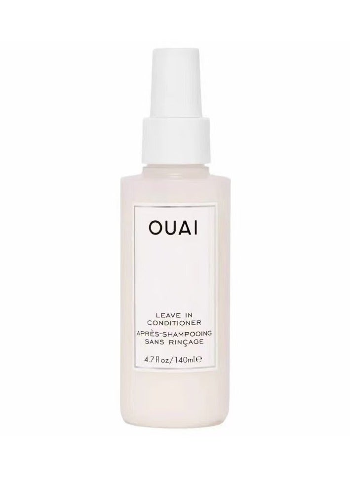 Ouai Leave In Conditioner, Revitalisant Sans Rincage, Multitasking Mist that Protects Against Heat, Primes Hair for Style, Smooths Flyaways, Adds Shine and Detangles, 140ml - Image 1