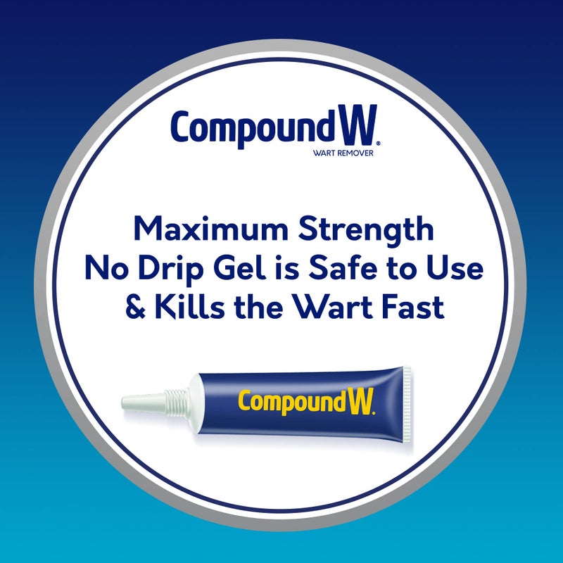Compound W Total Care Wart Remover with Proheal Cream for Skin - 0.25 oz and Maximum Strength Fast Acting Salicylic Acid Gel - 0.25 oz - Image 4