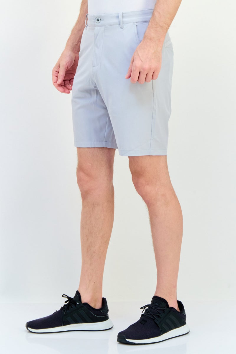 PUMA Men Sportswear Fit 9 Inseam Golf Shorts, Grey  - Image 2