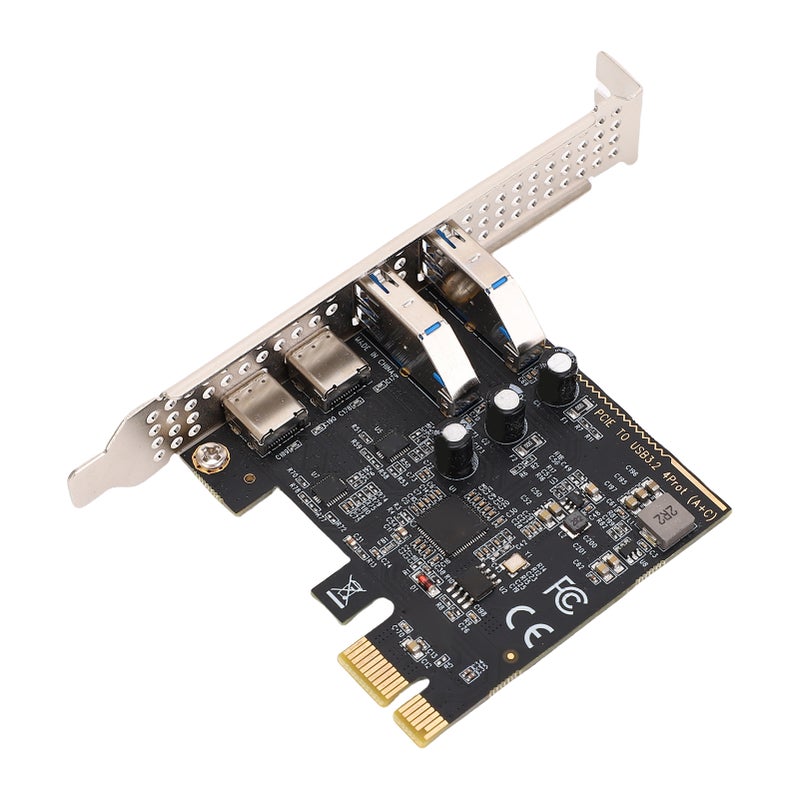 PCIe to USB 3.0 Type C Expansion Card 5Gbps 2 Type C 3.1 and 2 USB 3.0 Ports for Desktop PC Plug and Play - Image 5