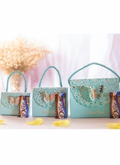 Y&D Wedding Favor Boxes, 18 Pcs Flower Laser Cut Party Favors Bags Baby Shower Candy Gift Box Set Butterfly Event Decorations  - Image 4