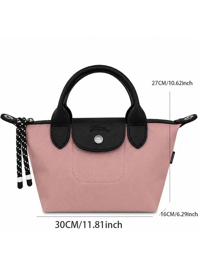 Longchamp Energy Large Shoulder Crossbody Bag - Dusty Pink - Image 3