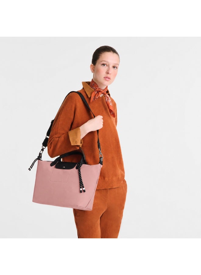 Longchamp Energy Large Shoulder Crossbody Bag - Dusty Pink - Image 2