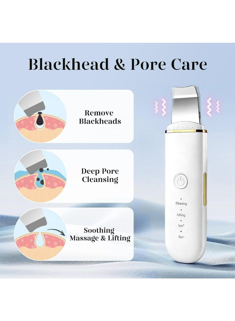 YOUGE Face Skin Cleansing Scrubber White,Skin Scrubber,Cleanser and Blackhead Remover Pores Cleaning Wrinkle Remover Skin Care - Image 5