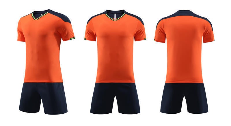 Children'S Football Clothes Suit Men'S And Women'S Printed Primary And Secondary School Students Training And Competition Team Clothes Football Clothes Enterprise Sportswear - Image 1