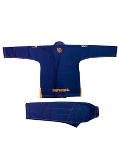 Sanabul Future Legends BJJ Gi for Kids | Premium Youth Brazilian Jiu Jitsu Gi with FREE White Belt | Lightweight & Durable Jiu Jitsu Kimono for Children and Youth (NAVY/ORANGE, K1) - pzsku/Z43D21A2321290D5A9E81Z/45/_/1739276137/b07da068-132a-43a9-86f6-5f54b68fd670