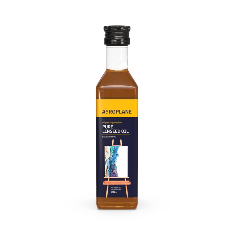 Aeroplane - Linseed Oil For Artists - Premium Art Supply (240 ML) - Image 5