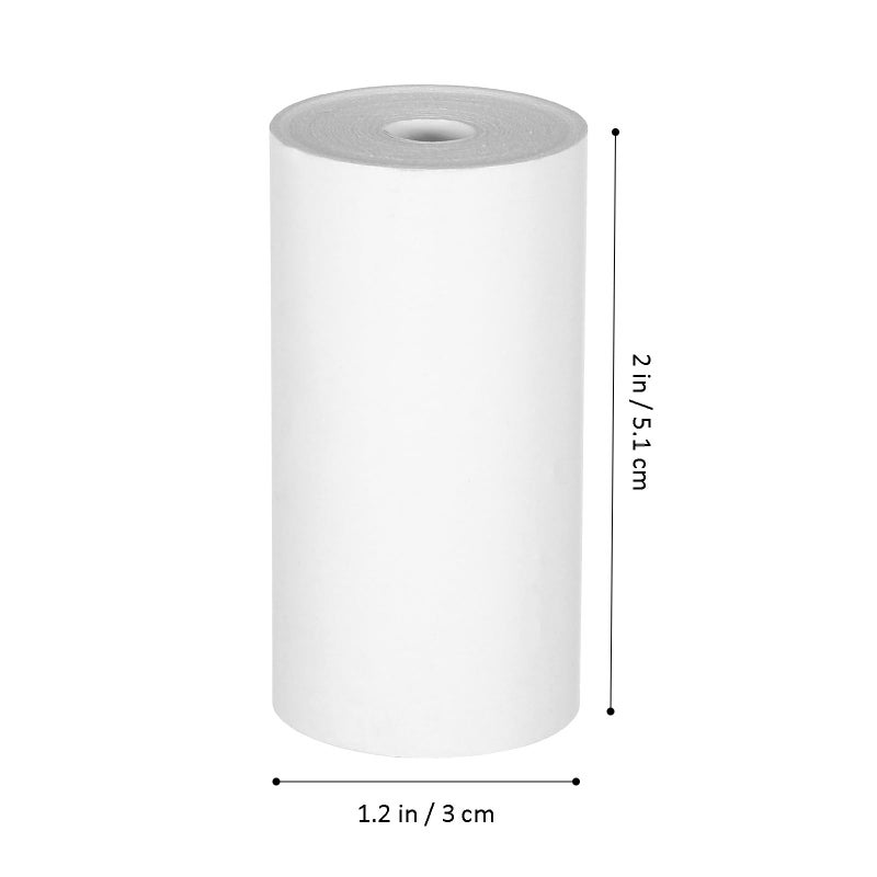 57mm x 30mm White Thermal Paper Rolls 5 Pack for POS Cash Register Retail Office - Image 3