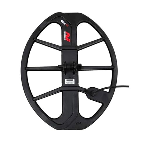 Minelab EQX 15 DoubleD Waterproof Smart Coil for Equinox Metal Detectors Skidplate Included - Image 1