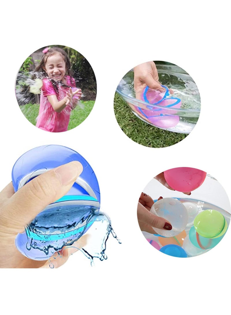 Sweet seven 10-Pack of Reusable Water Balloons: Fun Water Balls for Kids and Adults - Perfect for Pool Parties and Summer Water Fights - Image 4