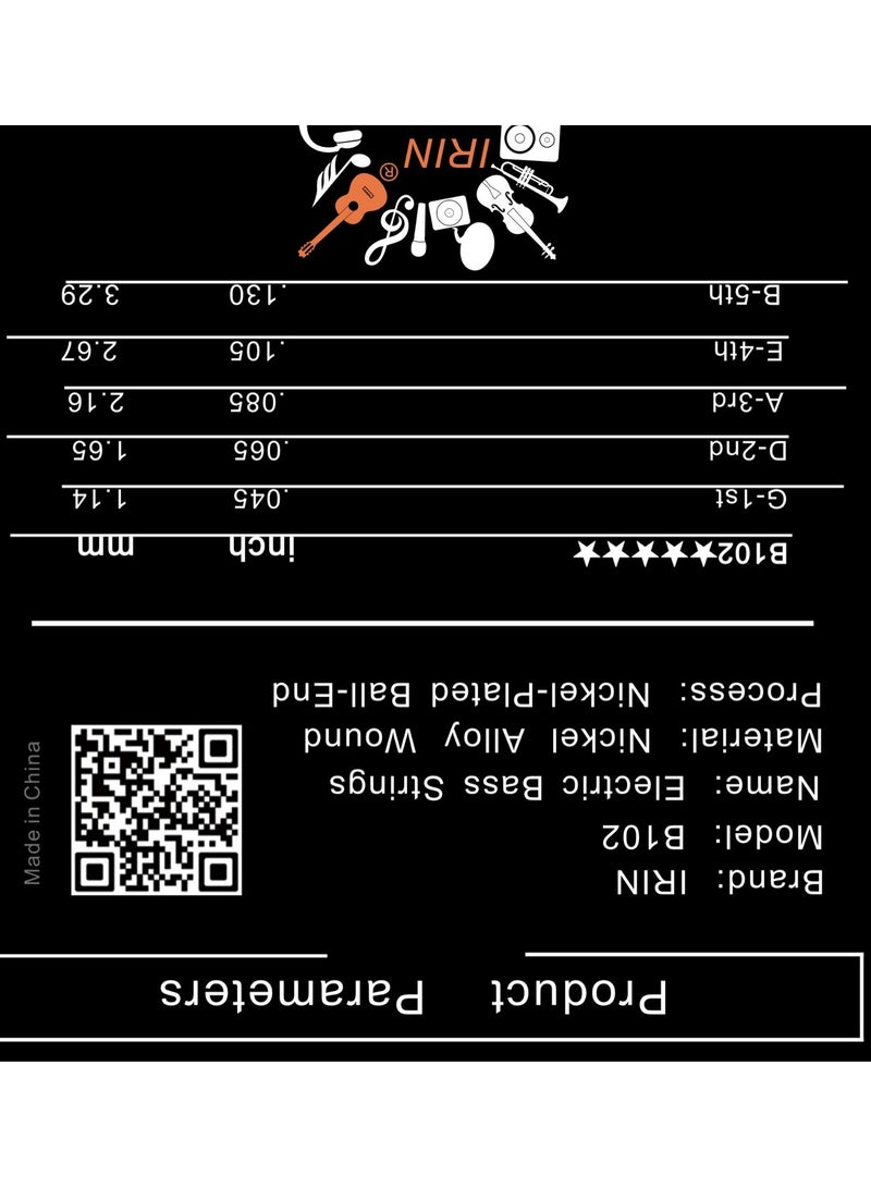 IRIN B102 Electric Bass String - Image 5