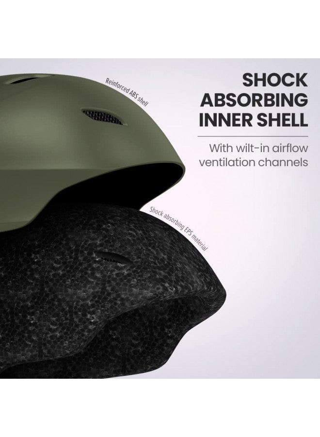 OutdoorMaster Kelvin Ski Helmet - Snowboard Helmet for Men, Women & Youth (Green,S) - Image 3