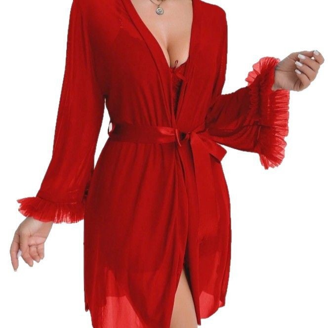Women's Lace Sleepwear Set - Image 5
