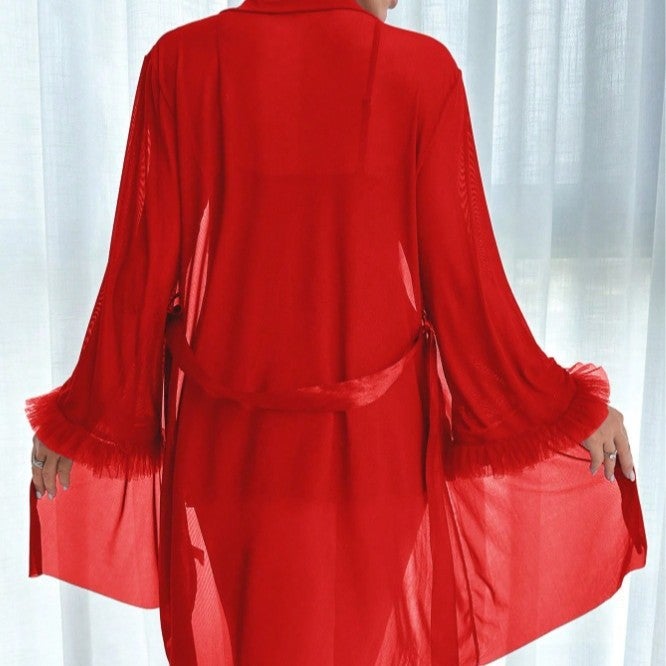Women's Lace Sleepwear Set - Image 3