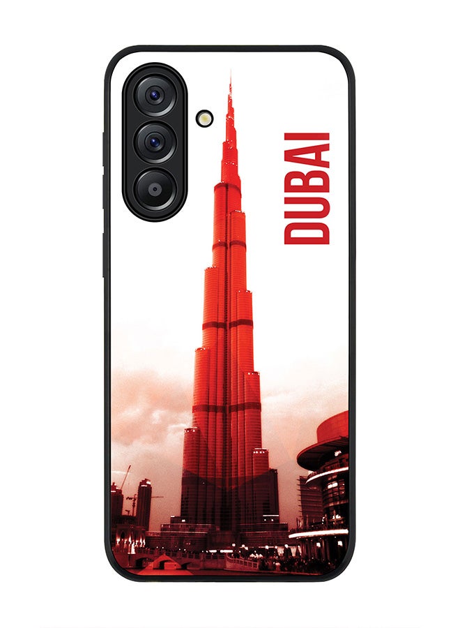Stylizedd For Samsung Galaxy A56 5G Case,Slim fit Camera Protection, Shockproof Thin Phone cover  - Dubai - The Burj - Image 1