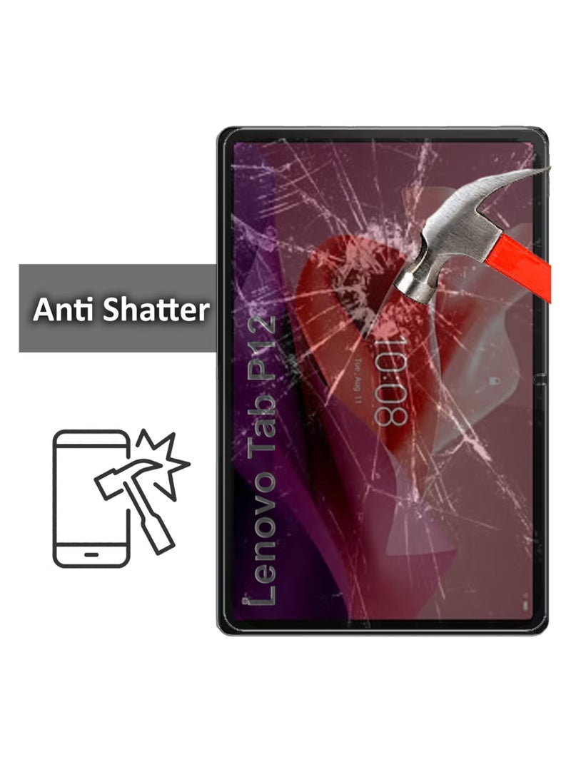 Generic - Lenovo Tab P12 2 Pack Premium Tempered Glass Screen Protector for Lenovo Tab P12 - Image 1