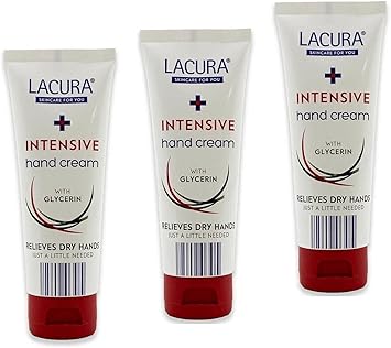 Aldi Lacura Intensive Hand Cream With Glycerin Relieves Dry Hands 75mL x3 Packaging may Vary - Image 5