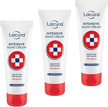 Aldi Lacura Intensive Hand Cream With Glycerin Relieves Dry Hands 75mL x3 Packaging may Vary - Image 4