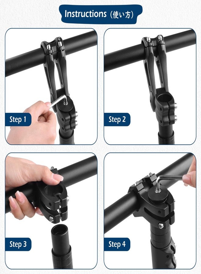 TRIWONDER Bike Stem 45mm Short Handlebar Stem 25mm.4 31.8mm Mountain Bike Stem for Most Bicycle, Road Bike, MTB, BMX, Fixie Gear, Cycling (Silver, 31.8 x 45mm) - Image 5