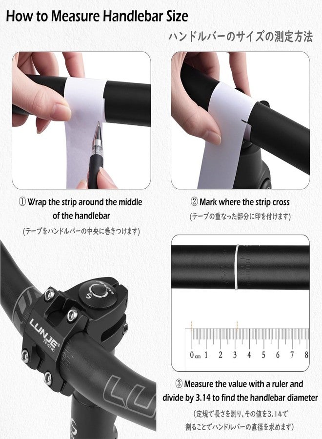TRIWONDER Bike Stem 45mm Short Handlebar Stem 25mm.4 31.8mm Mountain Bike Stem for Most Bicycle, Road Bike, MTB, BMX, Fixie Gear, Cycling (Silver, 31.8 x 45mm) - Image 4