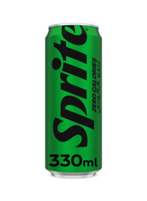Zero Lemon Lime Carbonated Soft Drink Can 330ml