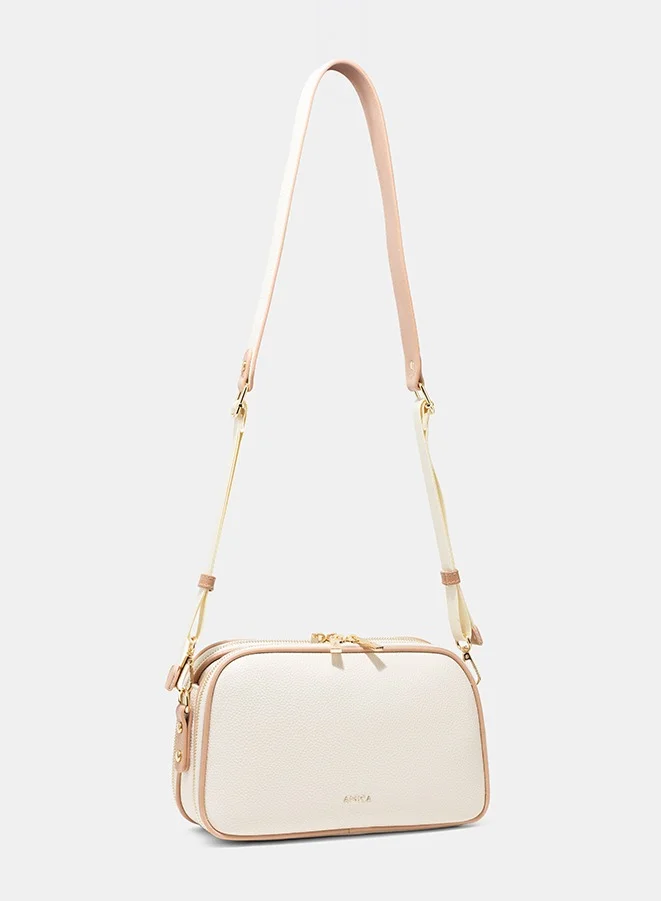 AMICA  AMICA Diletta Crossbody Bag - White  | Best Price UAE