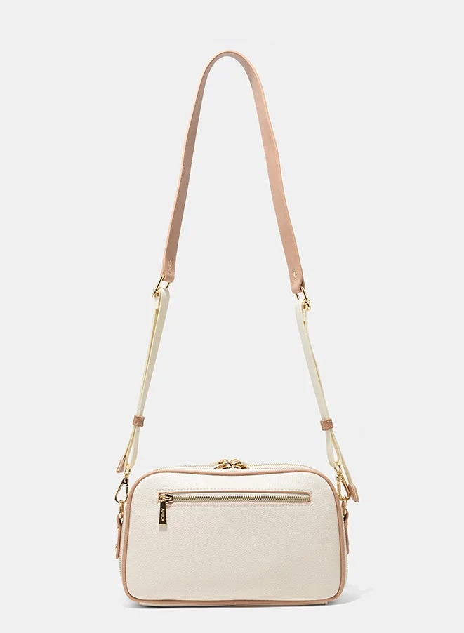 AMICA  AMICA Diletta Crossbody Bag - White  | Best Price UAE