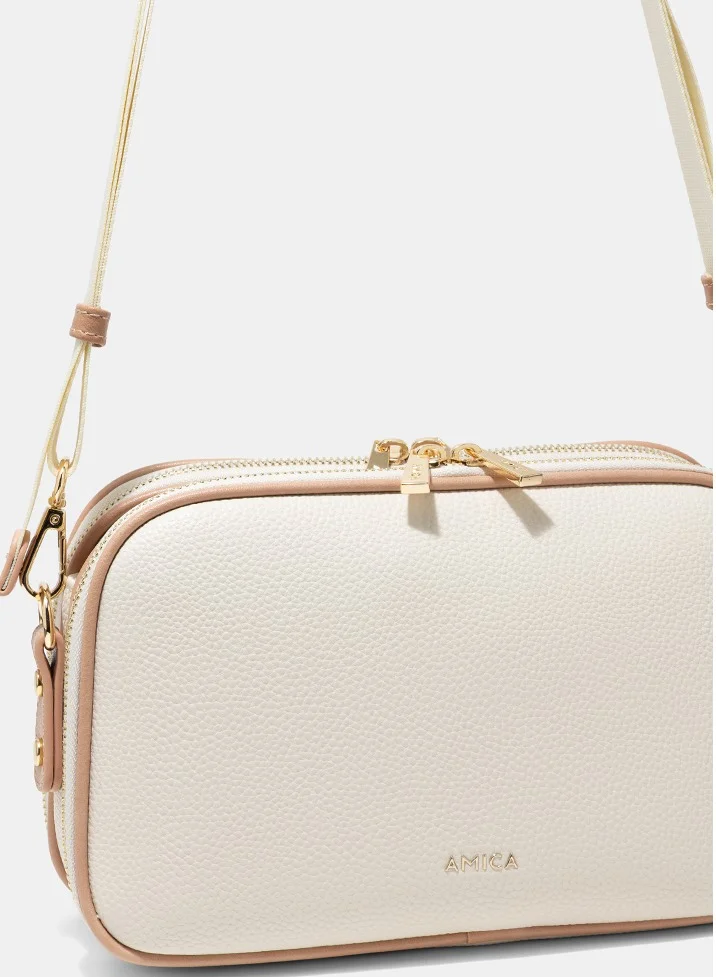 AMICA  AMICA Diletta Crossbody Bag - White  | Best Price UAE