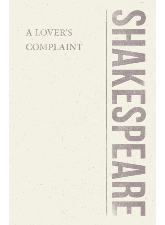A Lover's Complaint 