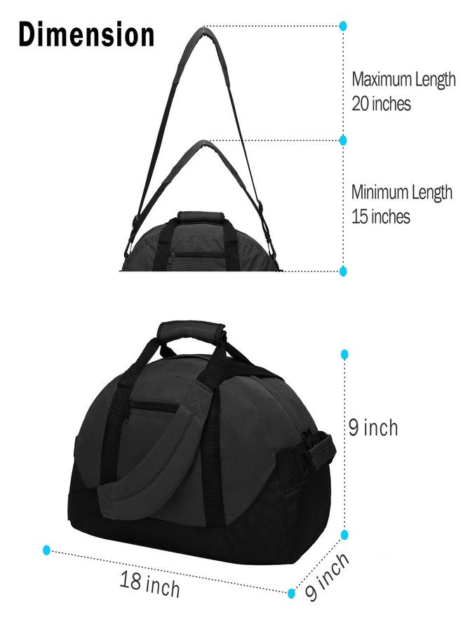 BuyAgain Duffle Bag, 18" Travel Carry On Sport Duffel Gym Bag with Top Handle For men Or Women - Image 2