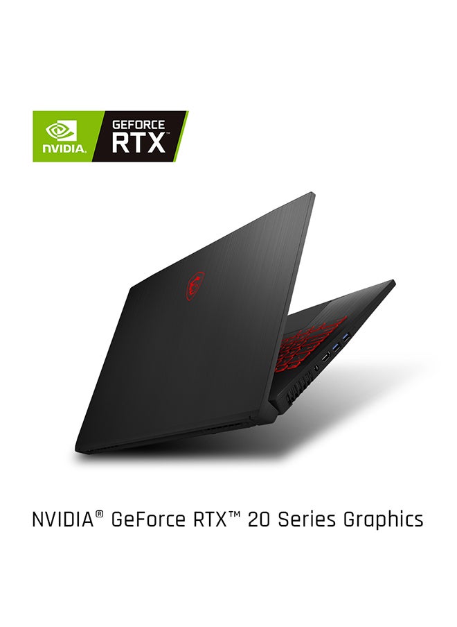 GP65 Leopard Laptop With 15.6-Inch Display, Core i7, 10th Gen Processor/16GB RAM/1TB HDD + 256GB SSD Hybrid Drive/8GB NVIDIA GeForce RTX2070 Graphics Card Black