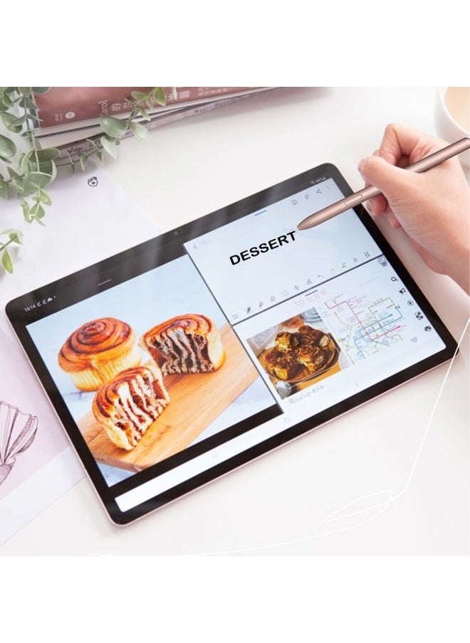 Dogxiong - Mystic Pink Galaxy Tab S7 FE Pen for Samsung Galaxy Tab S7 FE S Pen Stylus Pen Replacement +Free 5 Tips for Samsung Galaxy Tab S7 FE Stylus S Pen - Image 1