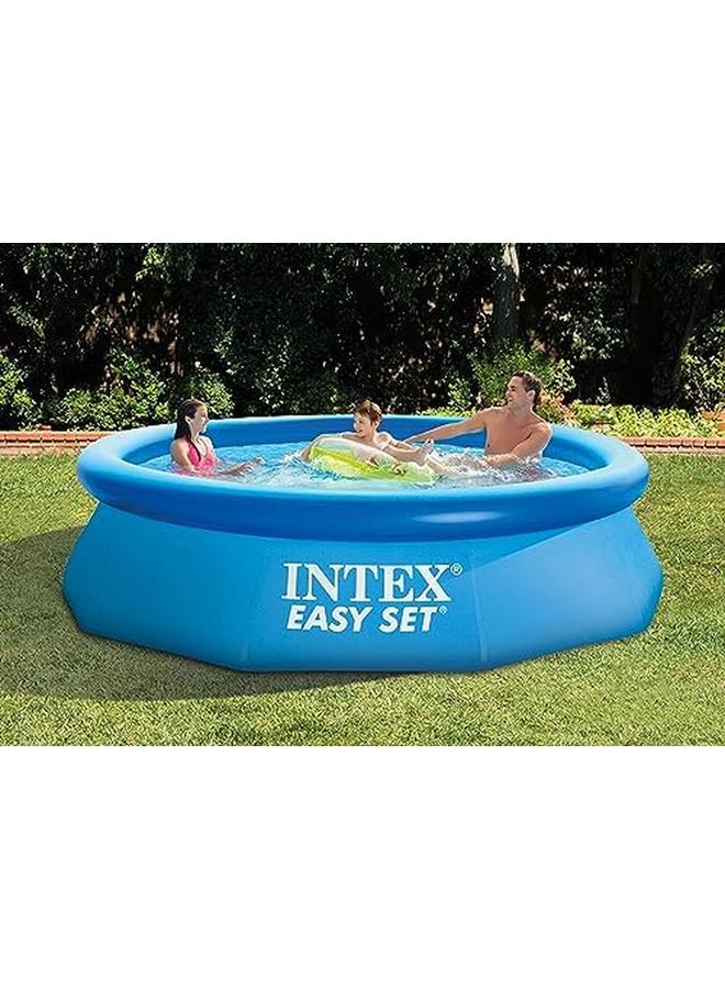 INTEX Easy Set Round Inflatable Swimming Pool 305 X 76 Cm Blue - Image 2