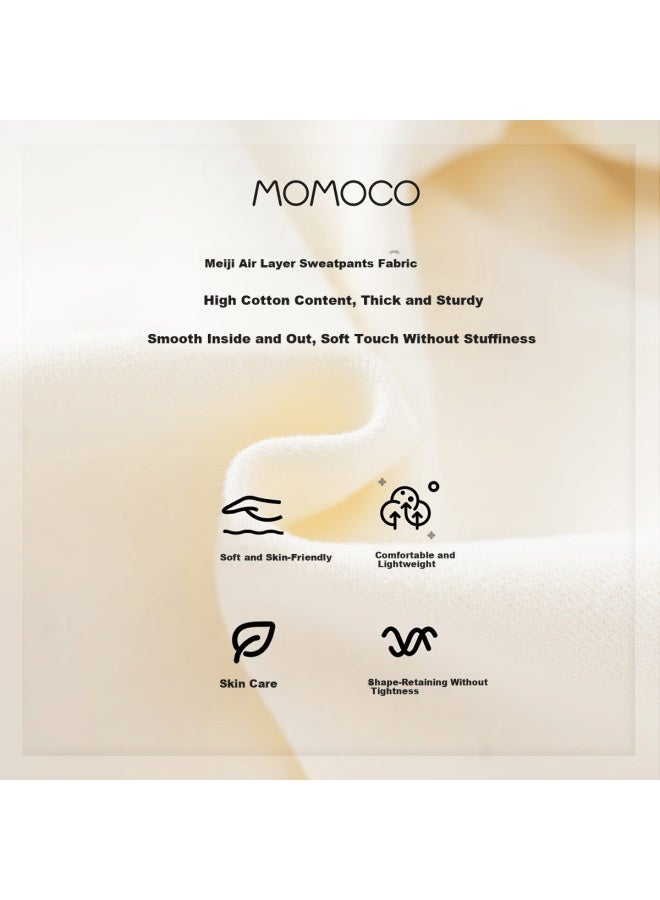 Momoco Kids Autumn Winter Pants Boys Girls Sports Knit Sweatpants Stylish Casual Trousers