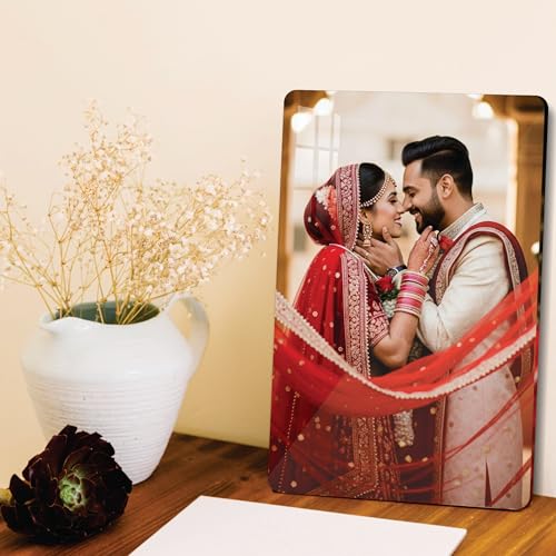 Giftplease Customized Acrylic Photo Frame | Personalized Wall Mount Frameless Picture Frame | Customize Photo Frames with Photo | Birthday Photo Frame | Personalised custom Gift for Special Moments - Image 2