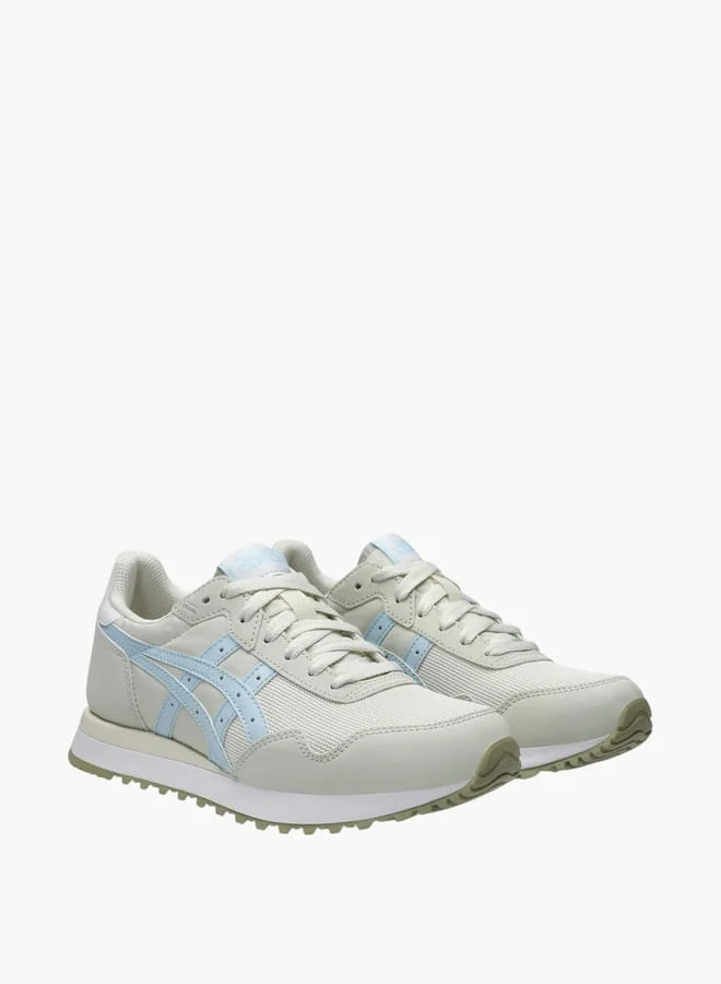 اسيكس Women's Panelled Running Shoes With Lace-Up Closure - Tiger Runner Ii