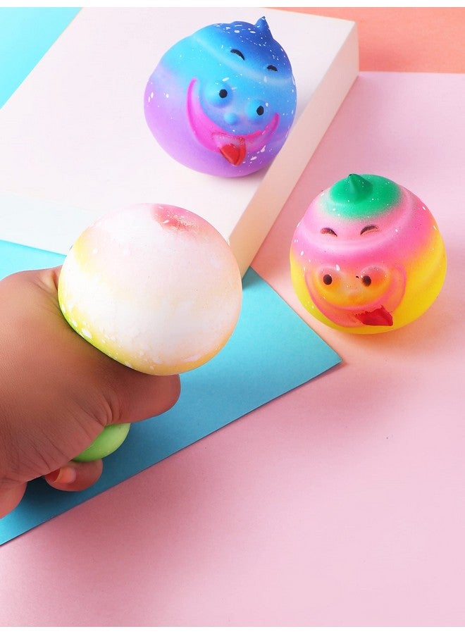 Chocozone Pack of 4 Squishy Toys Squeeze Animals Squeeze Toys Stress Balls Cute Pop Out Toys for Kids - Image 4